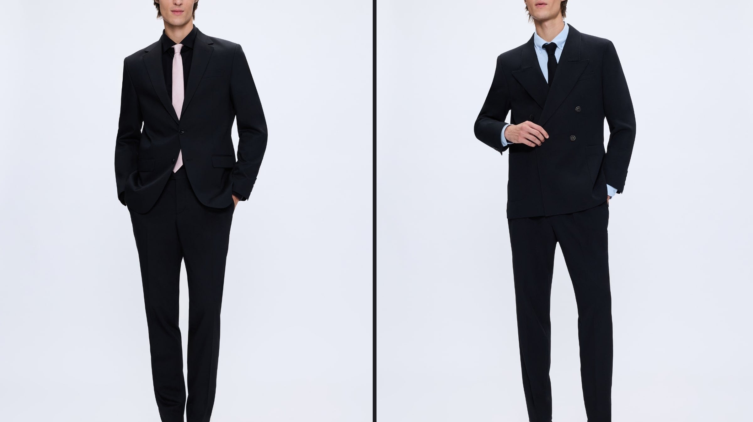 Single Breasted Suits vs. Double Breasted Suits