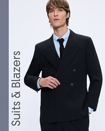 SAYKI Fall Winter 25-26 Suits and Blazers Promotional Banner