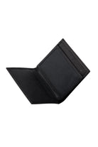 Black Bifold 100% Leather Wallet - SAYKI - 8682819558815