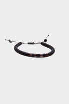 Black Ring Bead Natural Stone Bracelet - SAYKI