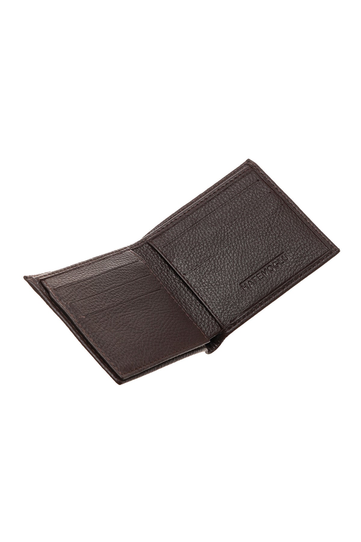 Boxed 100% Genuine Leather Brown Wallet - SAYKI
