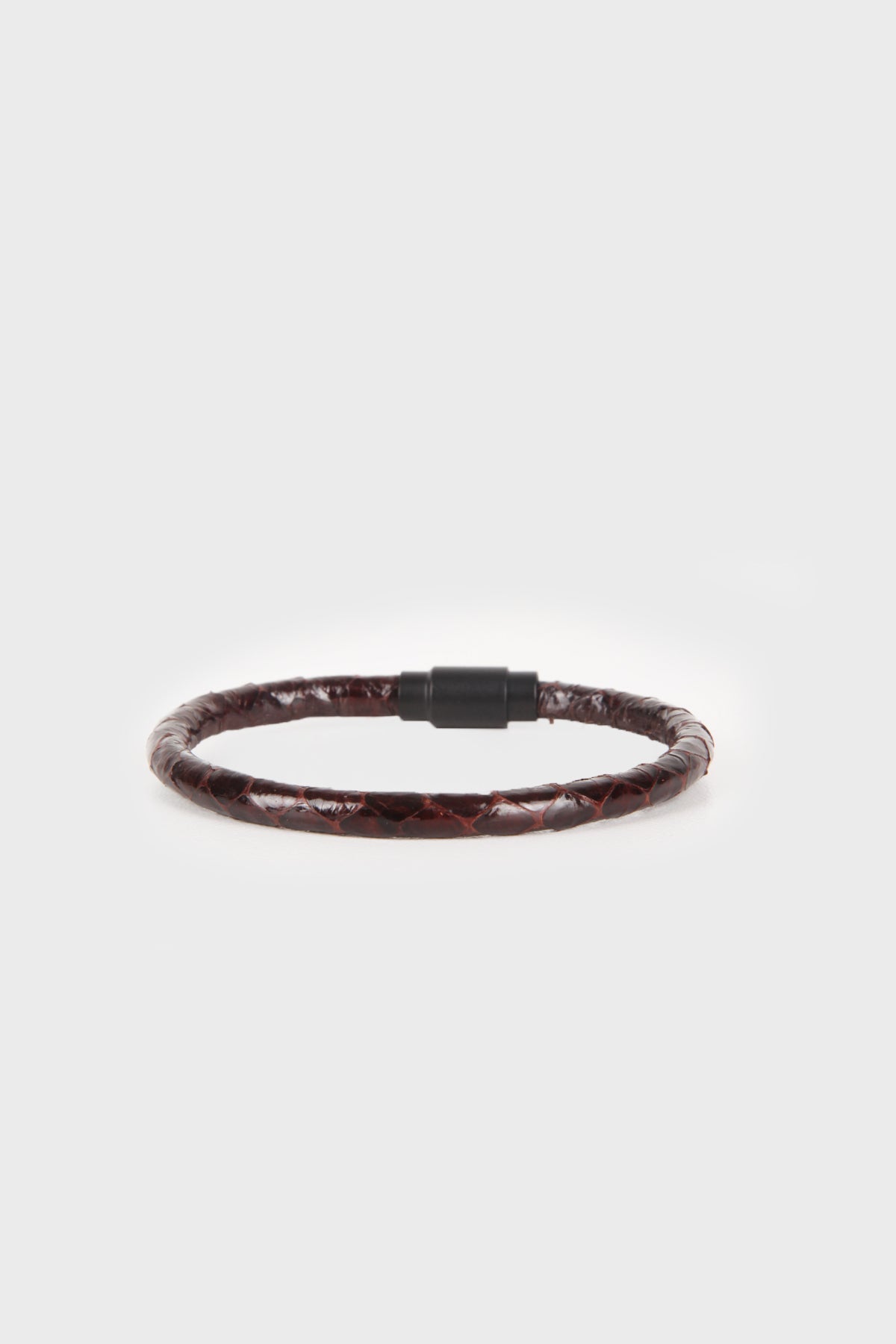 Brown Leather Double Set Bracelet - SAYKI