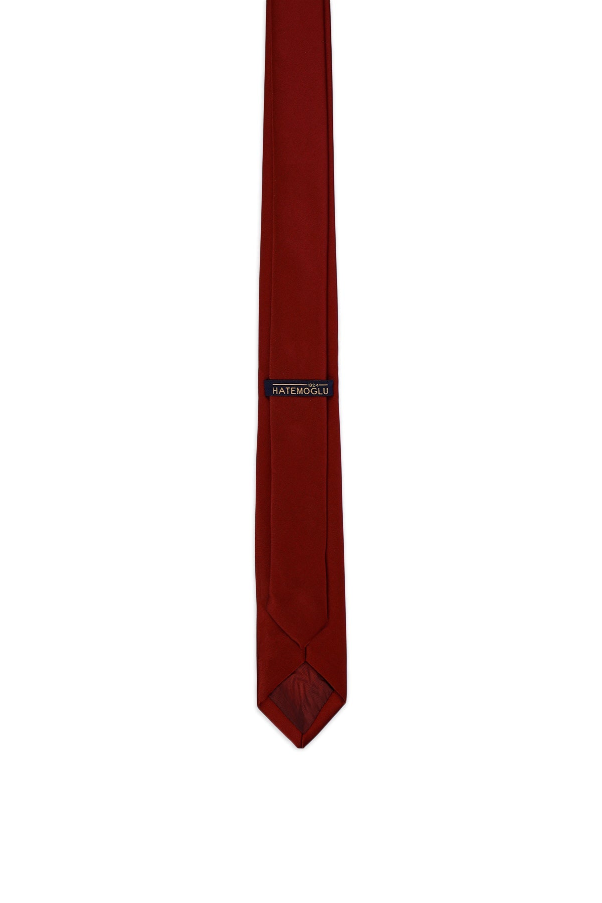 Casual 2.36 Inches Burgundy Tie - SAYKI - 8682819705394