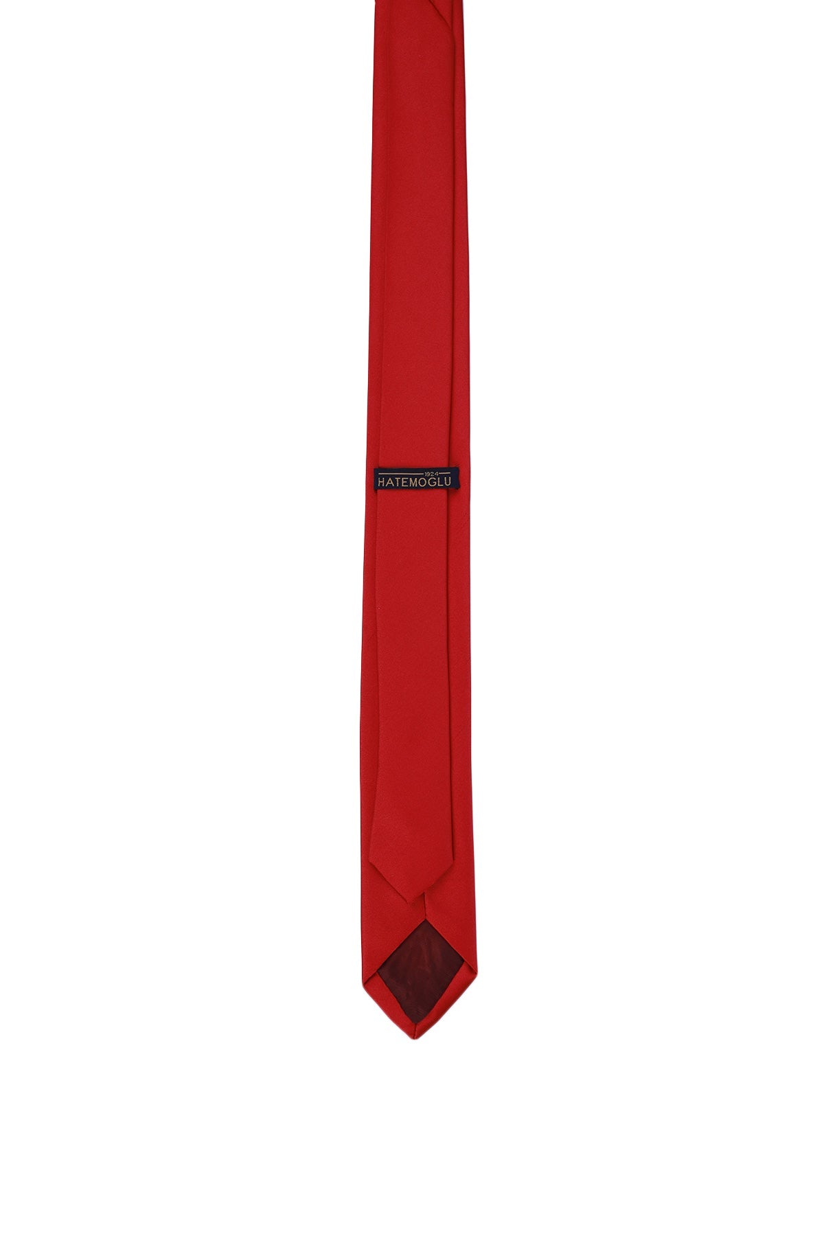 Casual 2.36 Inches Red Tie - SAYKI