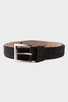 Casual Black 100% Leather Belt - SAYKI