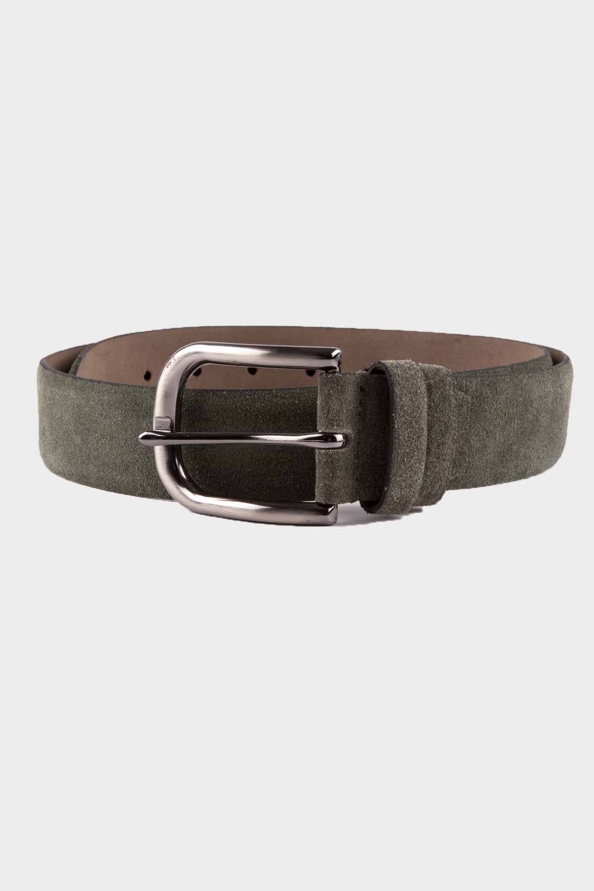 Casual Khaki 100% Leather Belt - SAYKI - 1924170741183