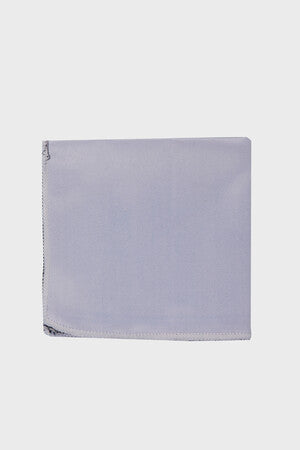Classic Solid White Pocket Square SAYKI