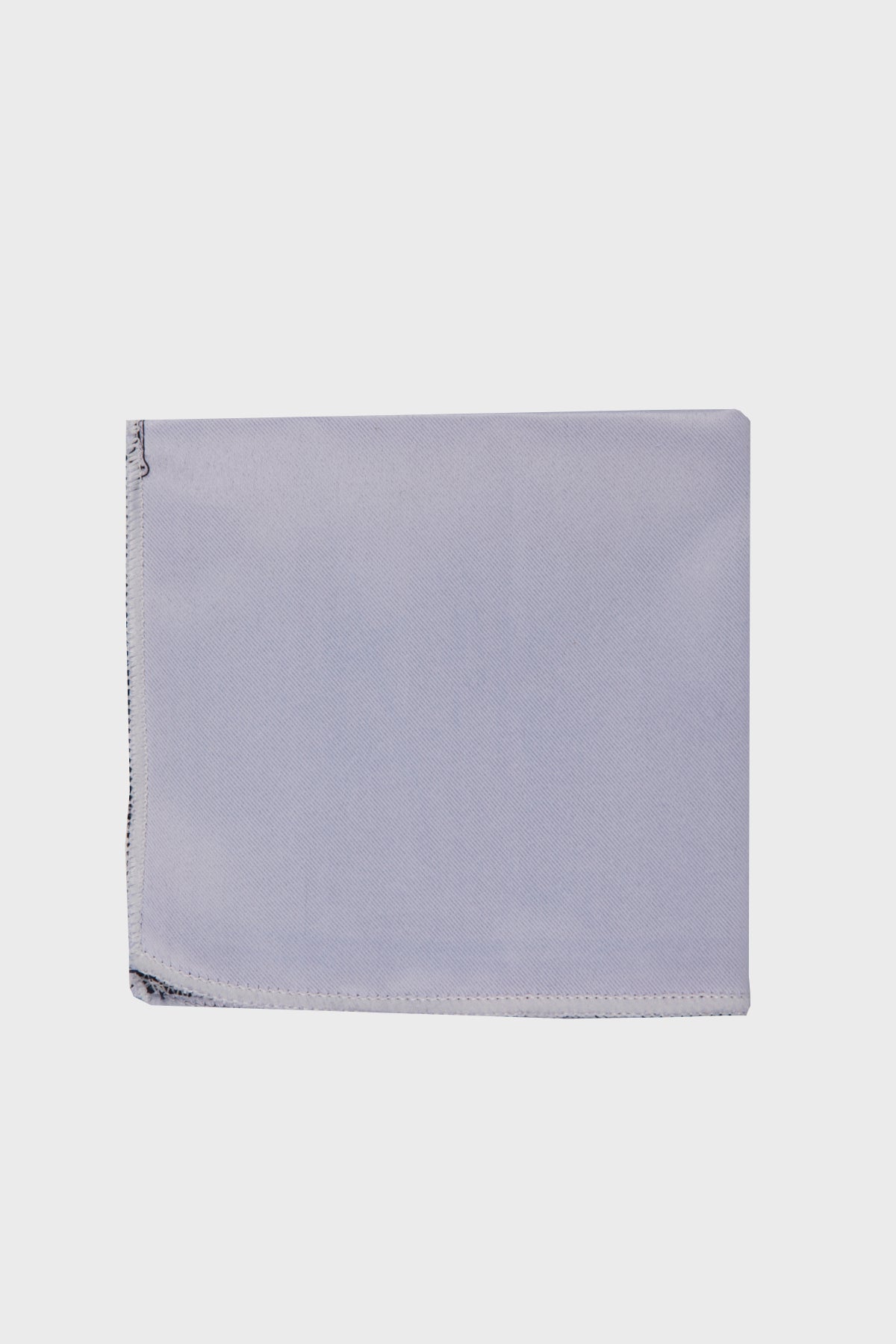 Classic Solid White Pocket Square SAYKI