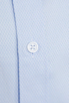 Comfort Fit French Cuff Cotton Light Blue Dress Shirt