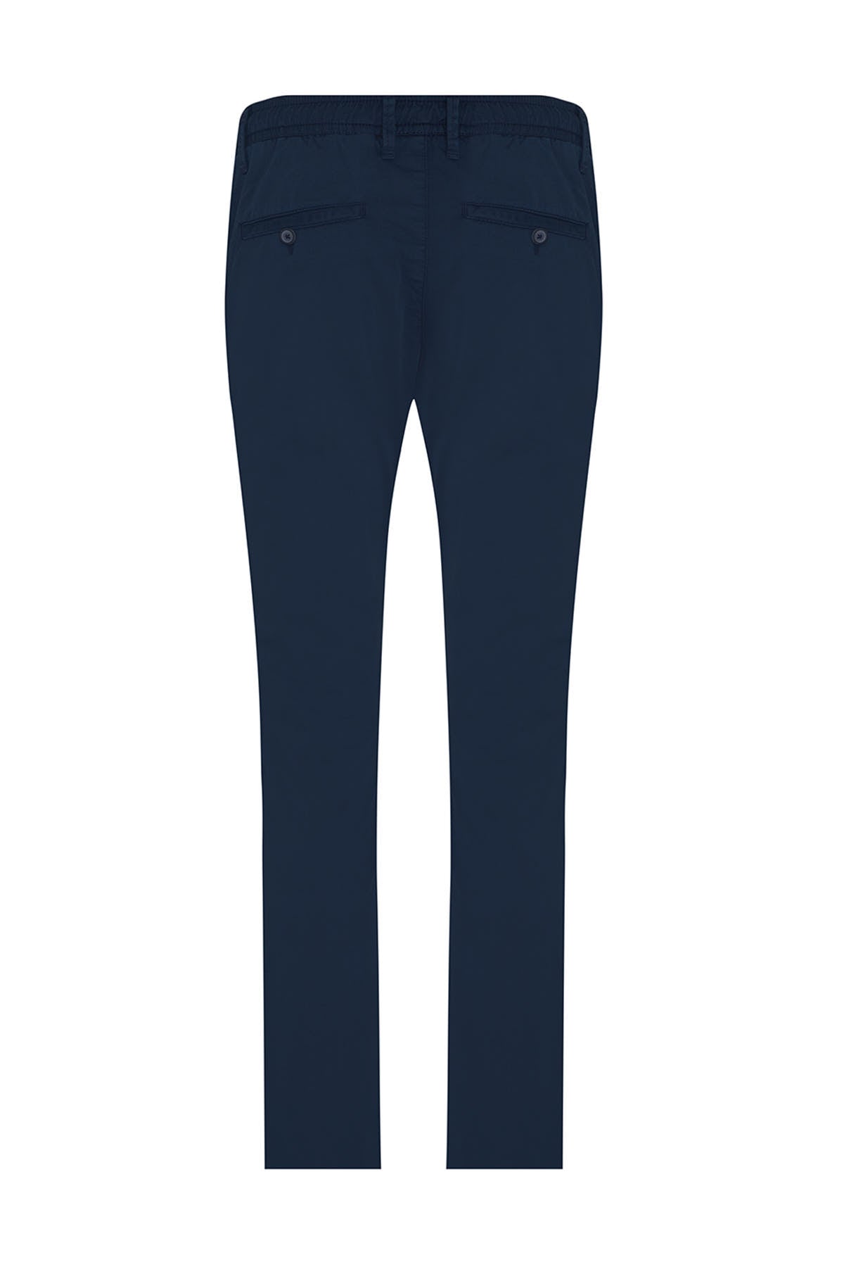 Dynamic Fit 5 Pocket Jogger Cotton Navy Casual Pants - SAYKI