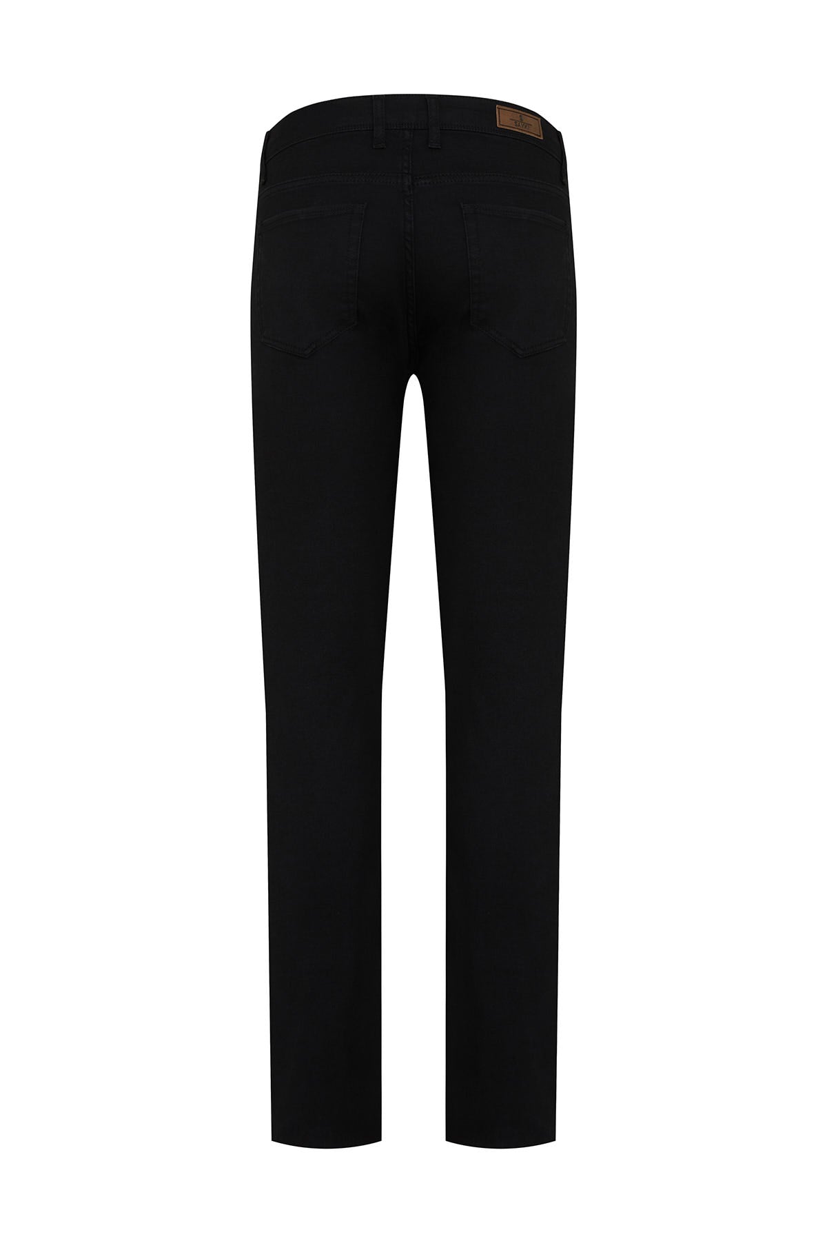 Dynamic Fit Low Waist Cotton Black Denim Jeans - SAYKI