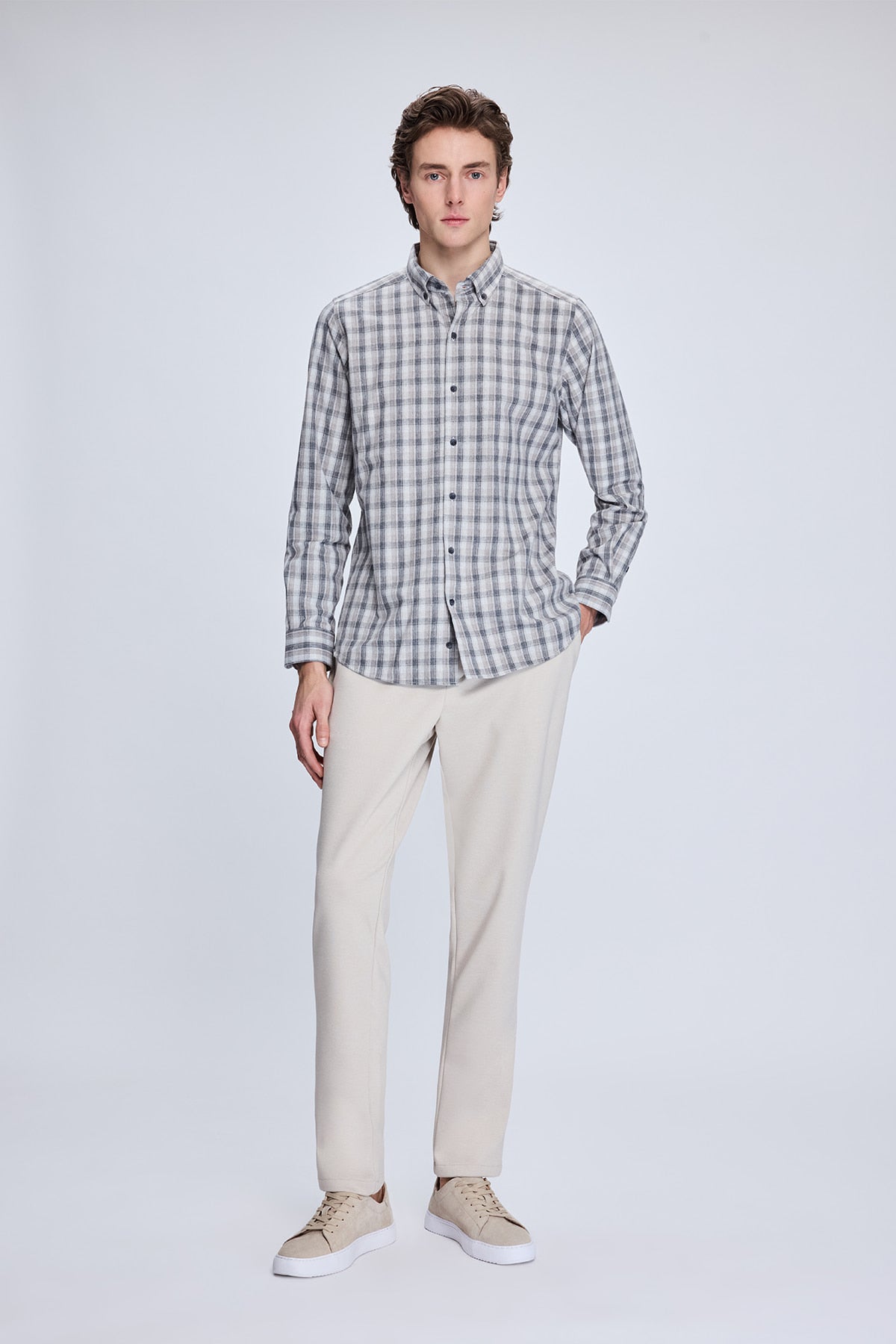 Dynamic Fit Side Pocket Low Waist Stone Jogger Pants - SAYKI