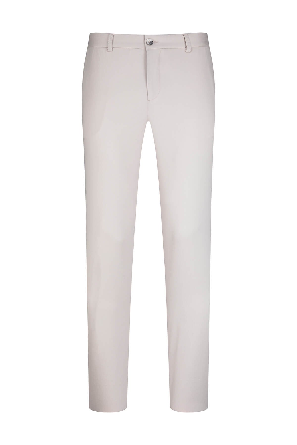 Dynamic fit stone tencel jogger pants slim-fit light beige trousers with tailored design and subtle stitching details
