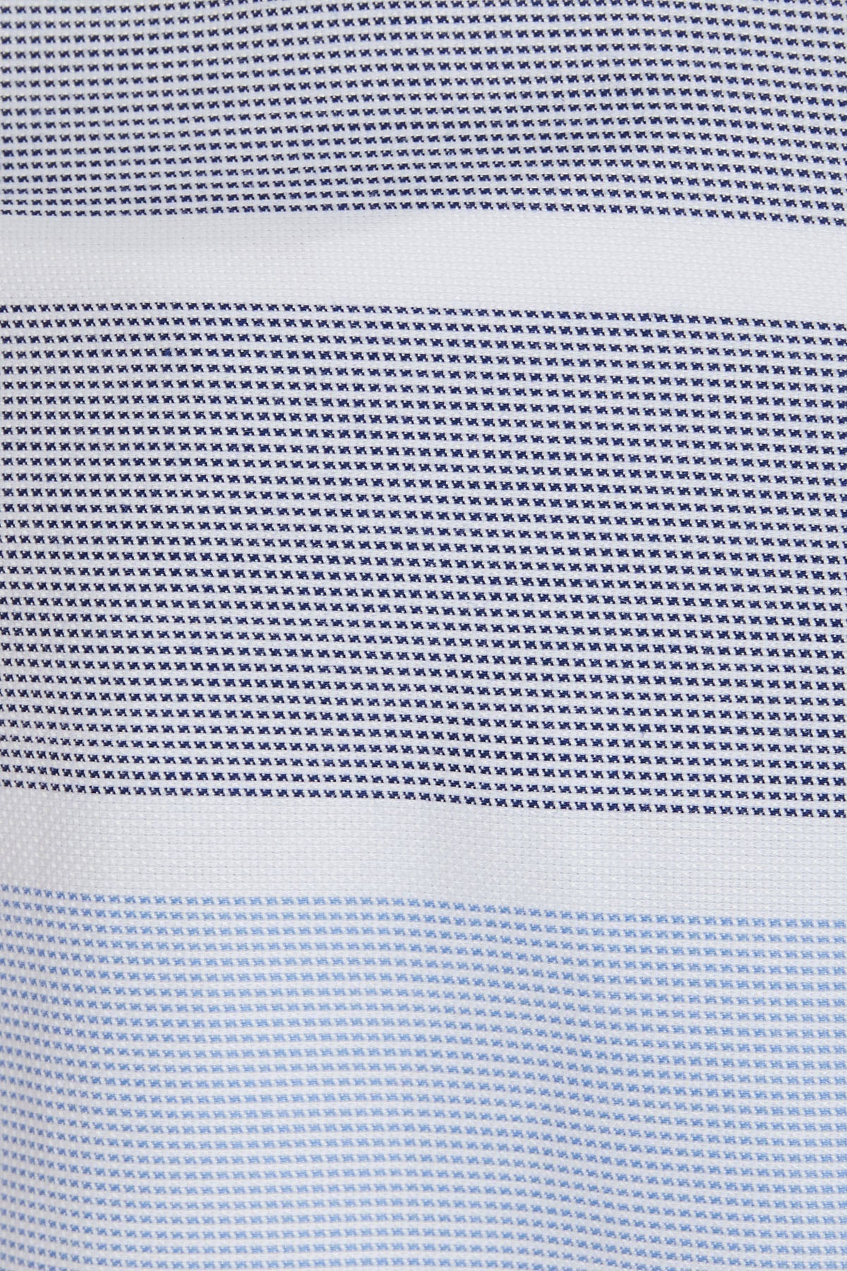 Dynamic Fit Striped Cotton Blend White Casual Shirt - SAYKI