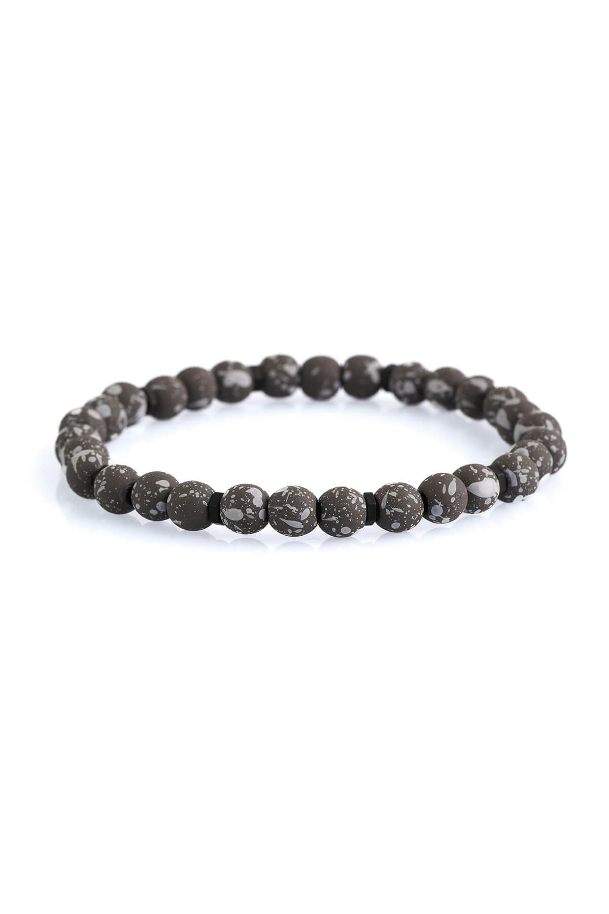 Gray Splash Natural Stone Bracelet - SAYKI - 8682819083423