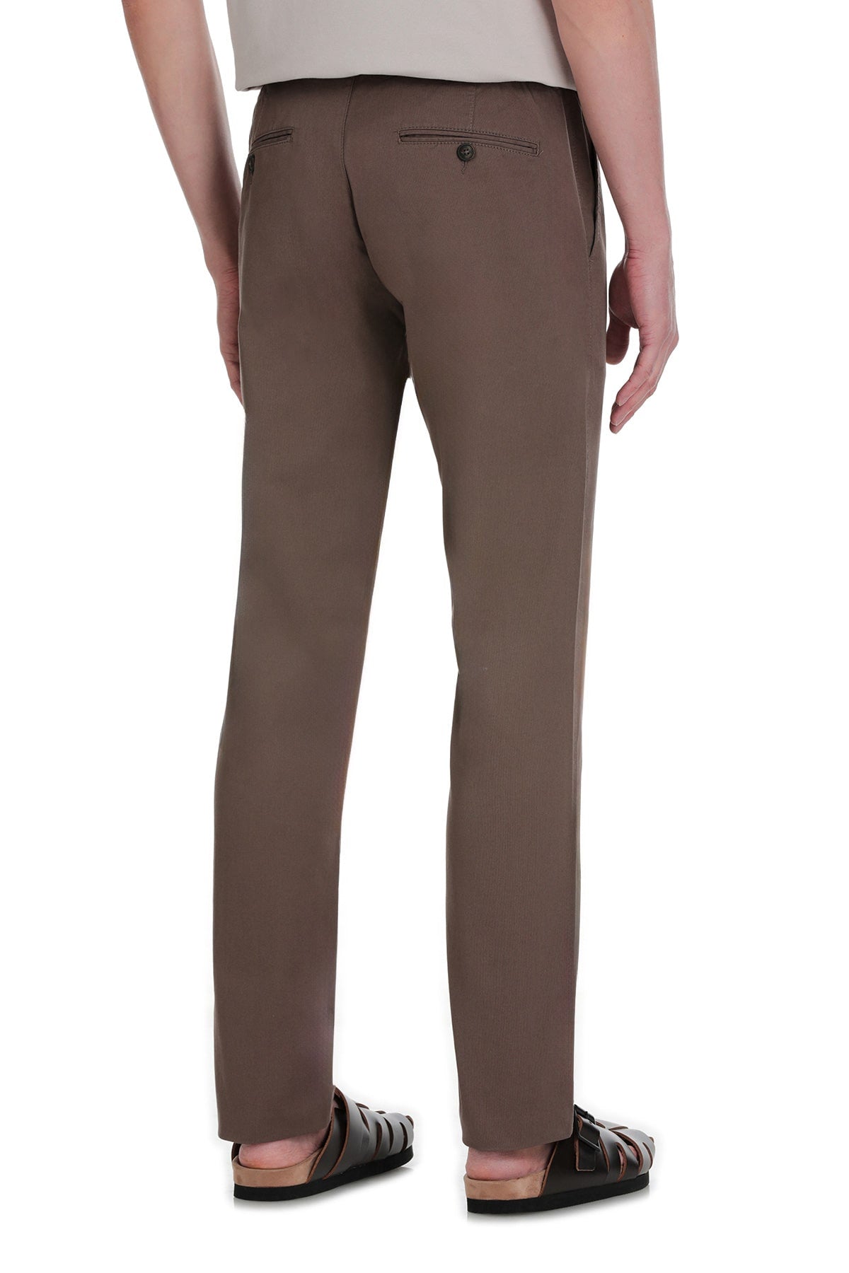 Mink Dynamic Fit Side Pocket Cotton Jogger Pants - SAYKI