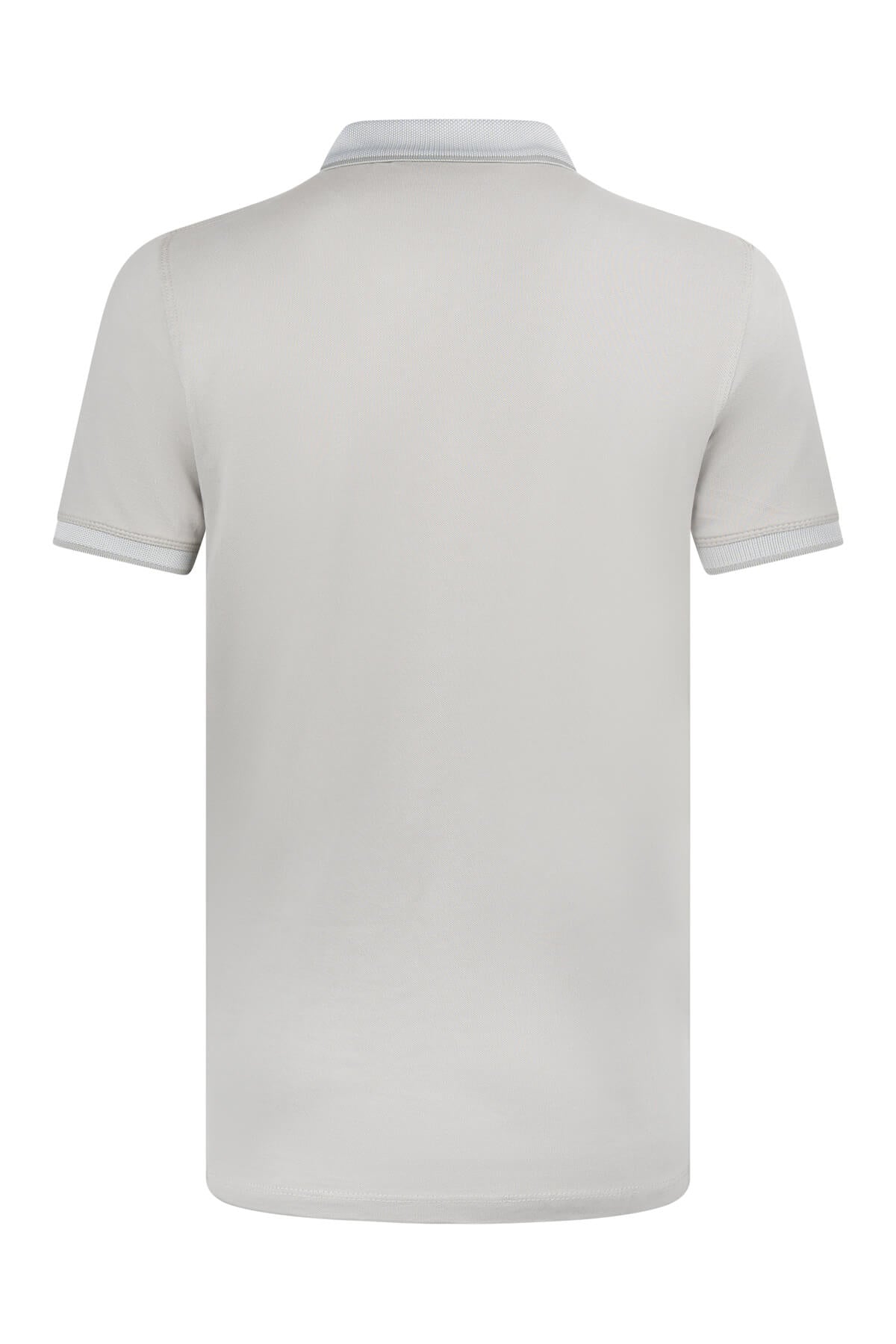 Regular Fit 100% Cotton Light Khaki Polo T-Shirt - SAYKI