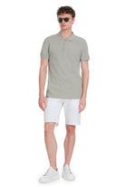 Regular Fit Cotton Light Khaki Polo T-Shirt - SAYKI