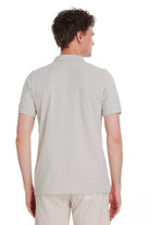 Regular Fit Cotton Stone Polo T-Shirt - SAYKI