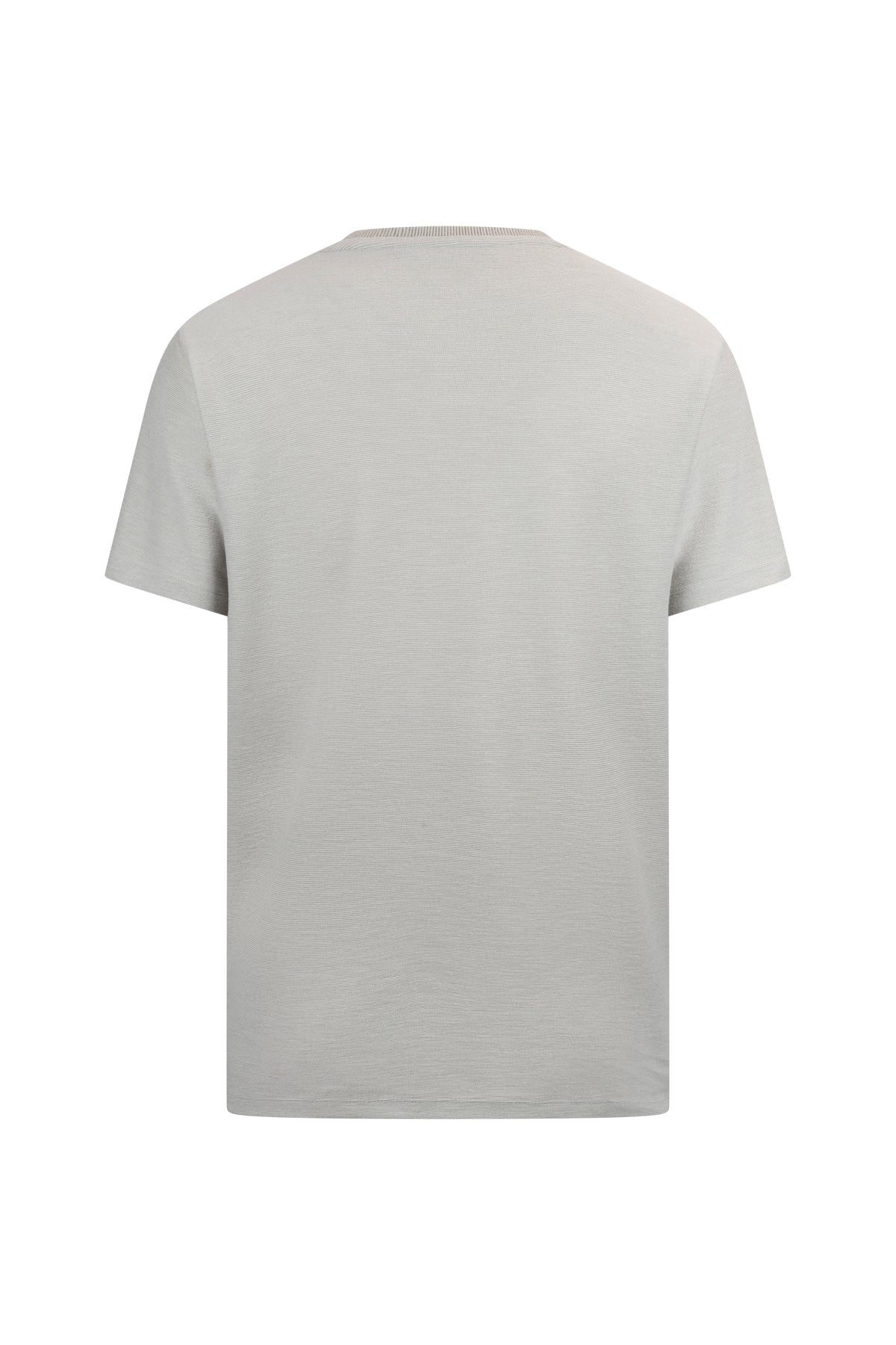 Regular Fit Light Khaki Crewneck T-Shirt - SAYKI