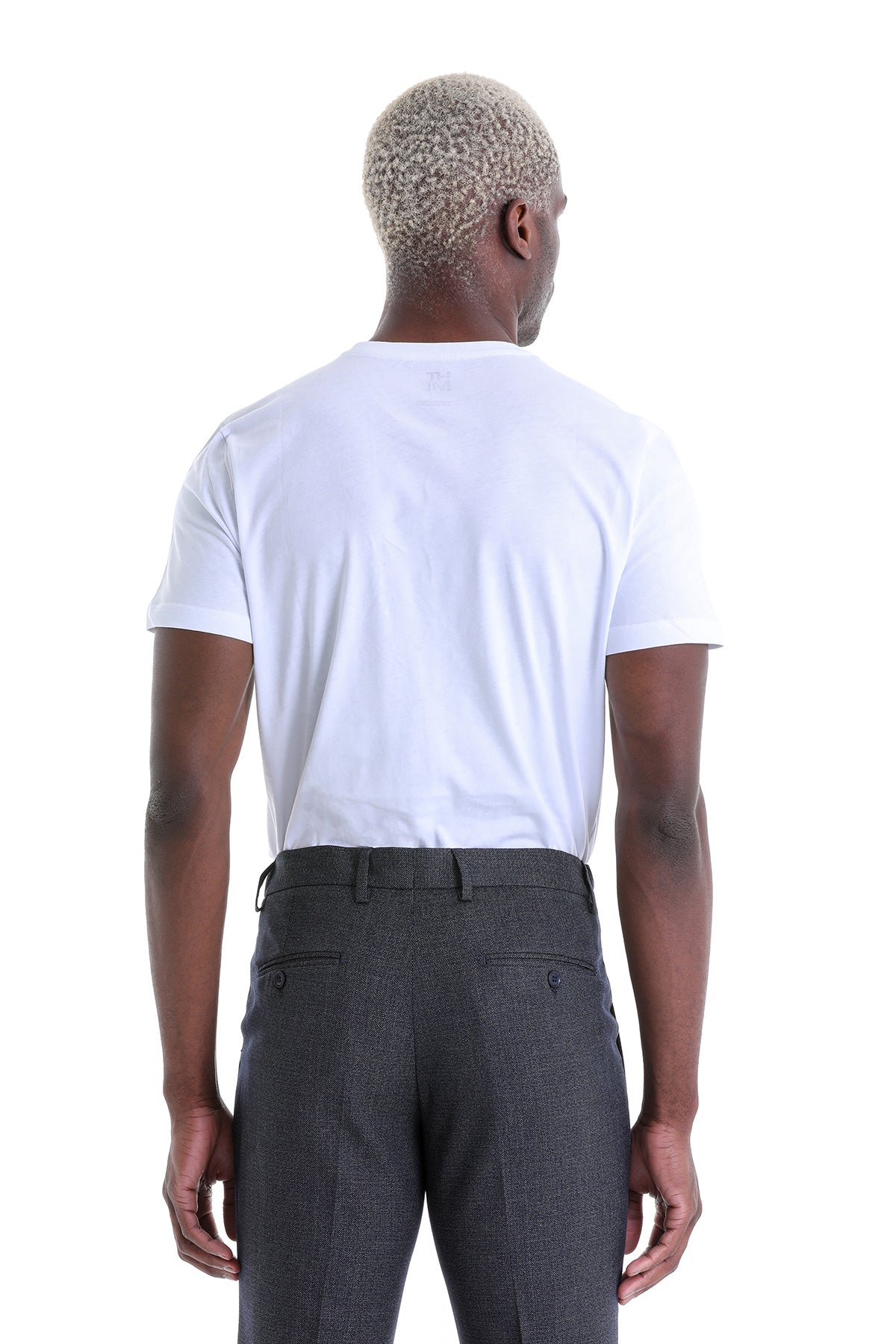 Regular Fit Side Pocket Navy Dress Pants - SAYKI