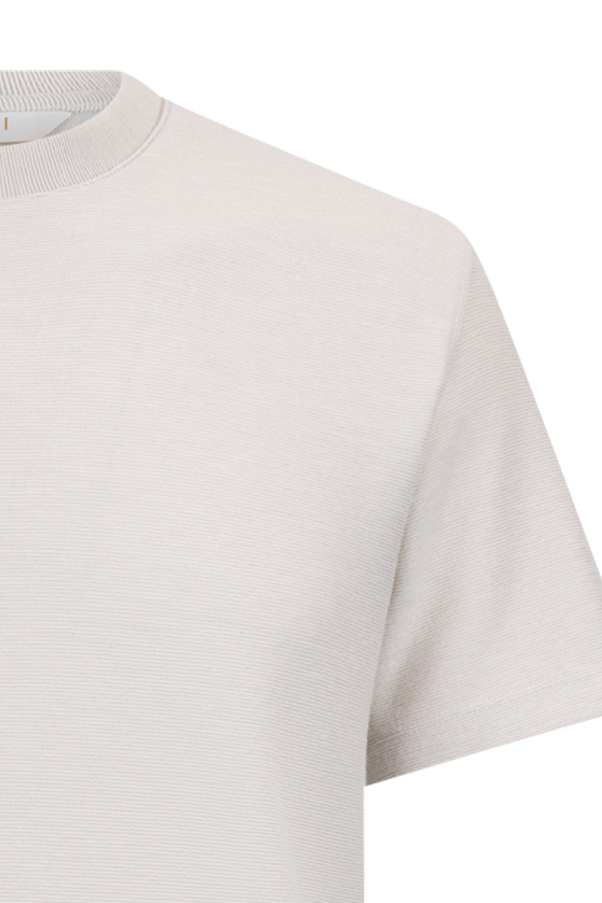 Regular Fit Stone Crewneck T-Shirt - SAYKI