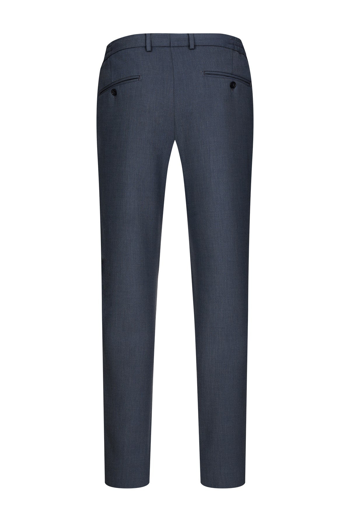 Relaxed Fit Side Pocket Light Navy Jogger Pants - SAYKI