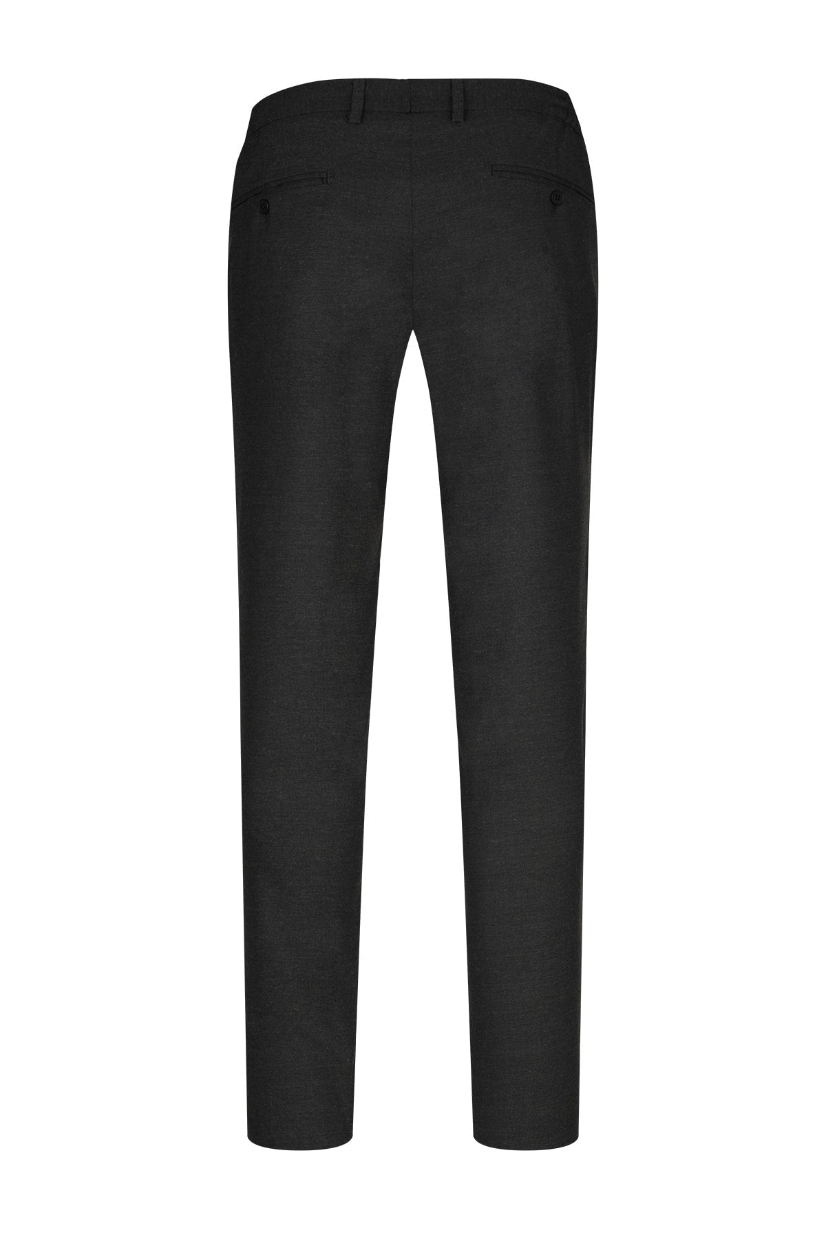Relaxed Fit Side Pocket Low Waist Charcoal Jogger Pants