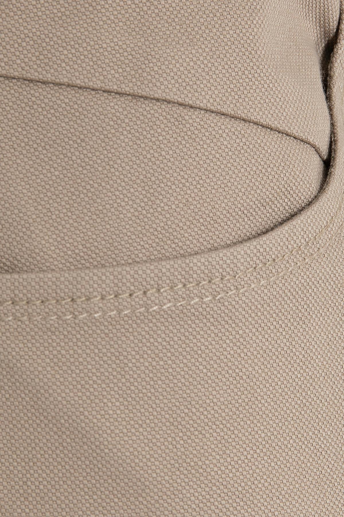 Slim Fit 5 Pocket Low Waist Mink Cotton Casual Pants - SAYKI