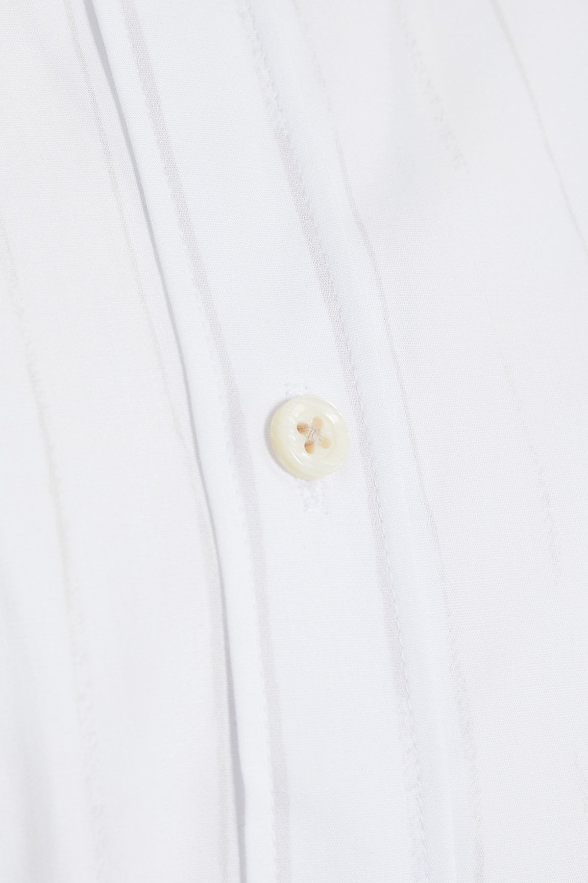 Slim Fit Long Sleeve Stripe Printed Cotton Gray Casual