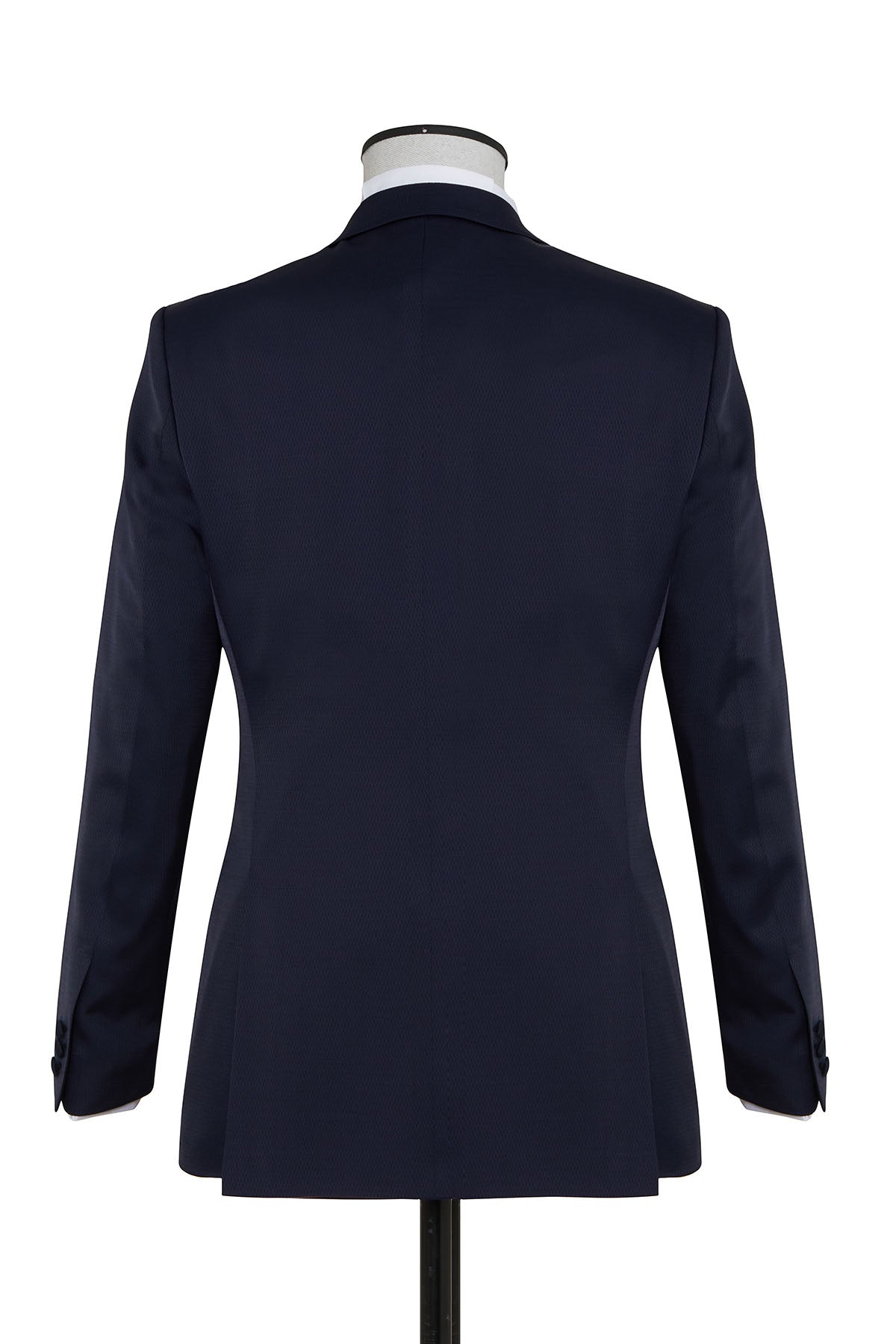 Slim Fit Navy Peak Lapel Classic Tuxedo - SAYKI