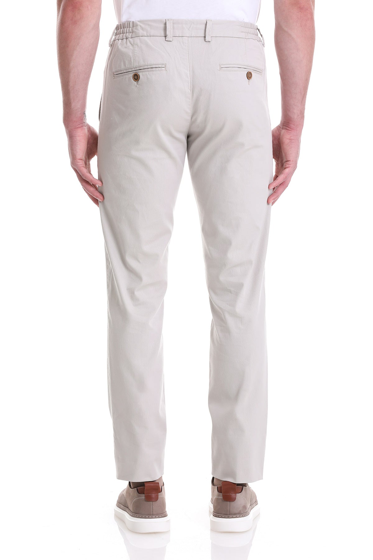 Stone Dynamic Fit Side Pocket Cotton Jogger Pants - SAYKI