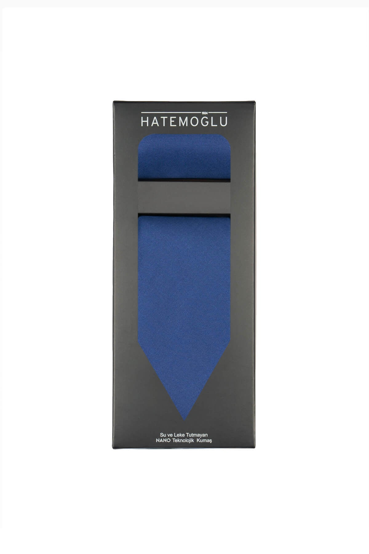 Water and Stain Resistant 2.75’’ Navy Tie and Pocket Square