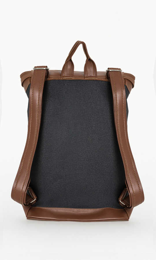 Backpack Faux Leather Bag - MIB
