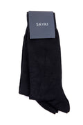 Basic Black Socket Bamboo Socks