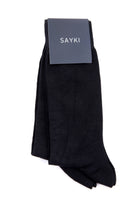 Basic Black Socket Bamboo Socks - MIB