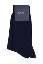 Basic Navy Socket Bamboo Socks - MIB