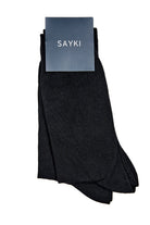 Black Bamboo Socket Socks - MIB