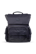 Black Urban Flap Backpack