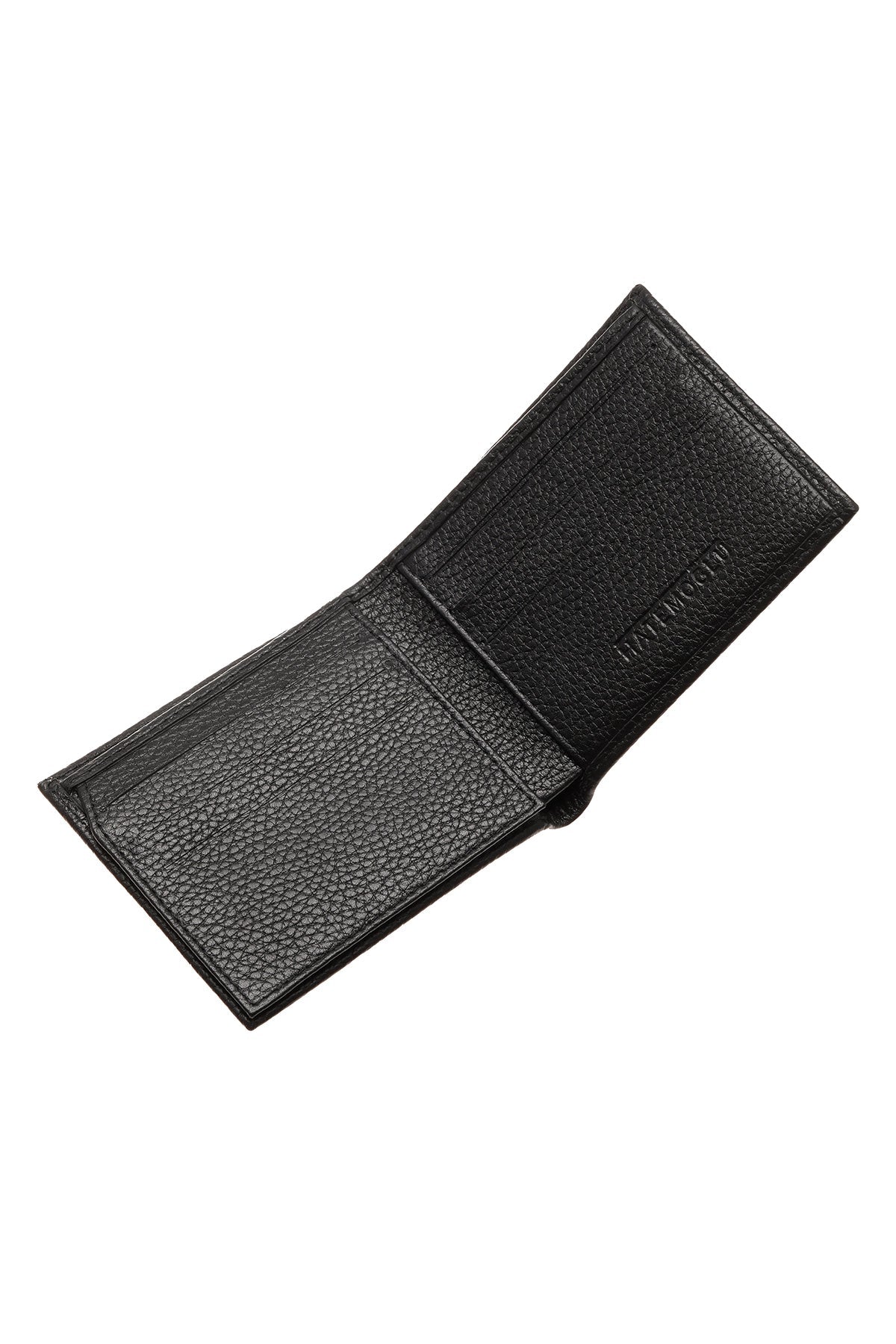 Boxed 100% Genuine Leather Black Wallet - SAYKI