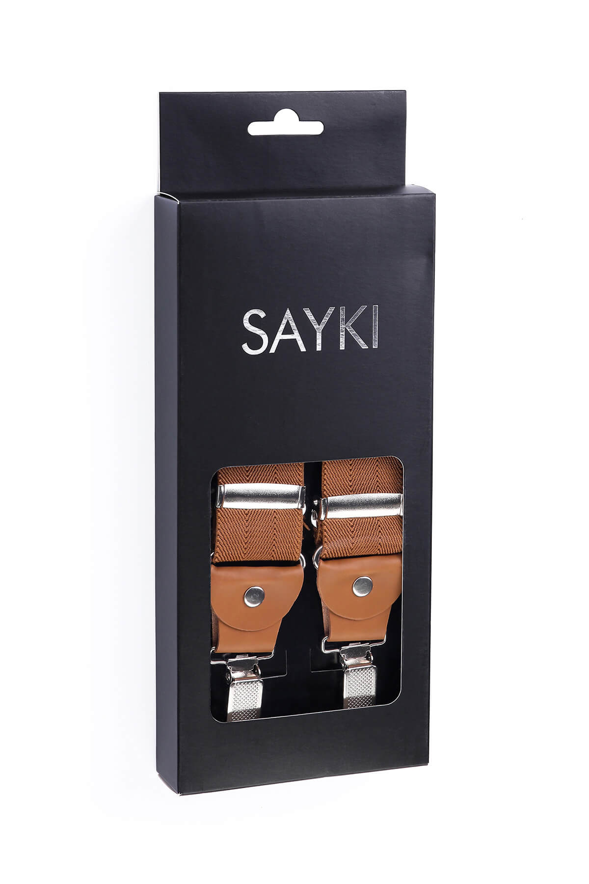 Camel Elastic Y-Back Suspenders - MIB