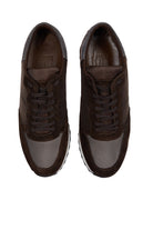 Casual 100% Genuine Leather Brown Lace-Up Shoes - SAYKI