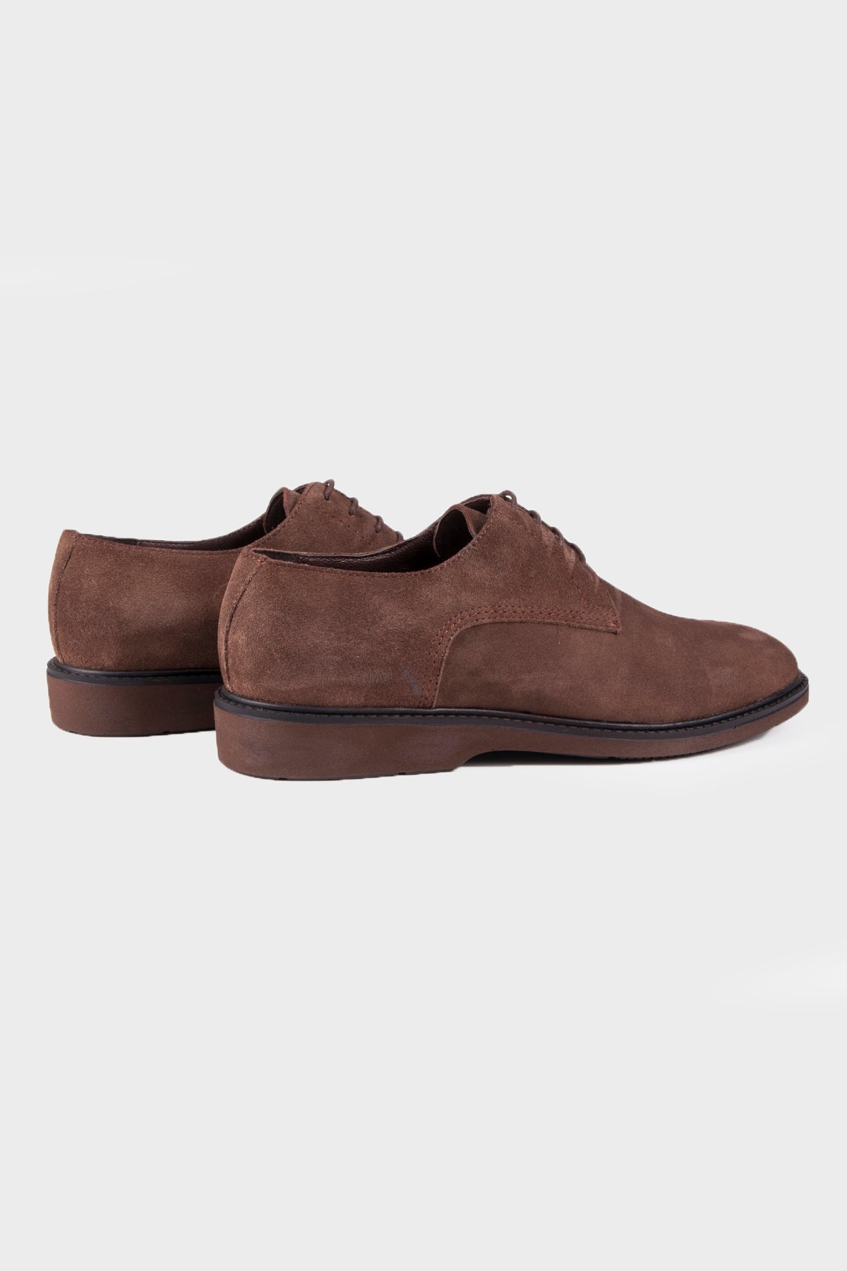 Casual 100% Genuine Leather Mink Lace-Up Shoes - SAYKI