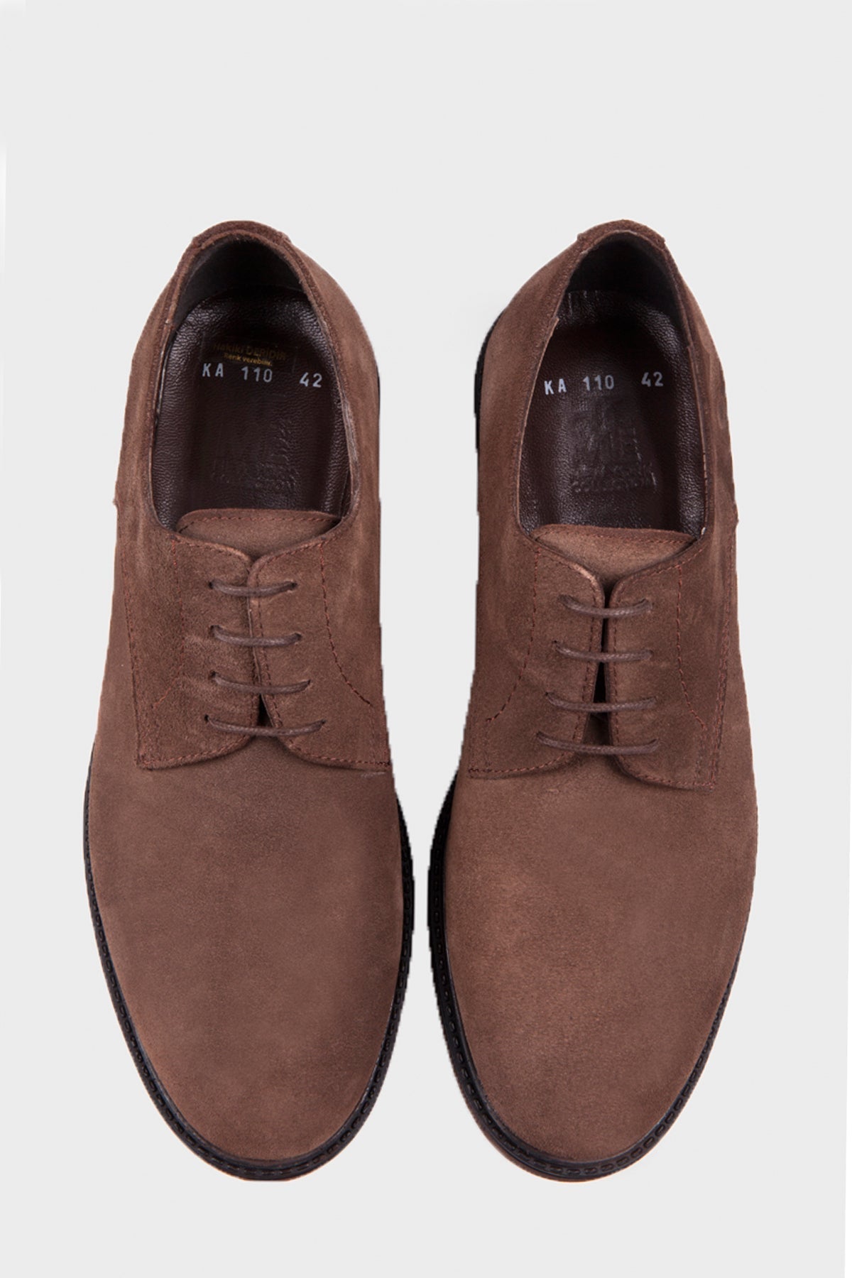 Casual 100% Genuine Leather Mink Lace-Up Shoes - SAYKI