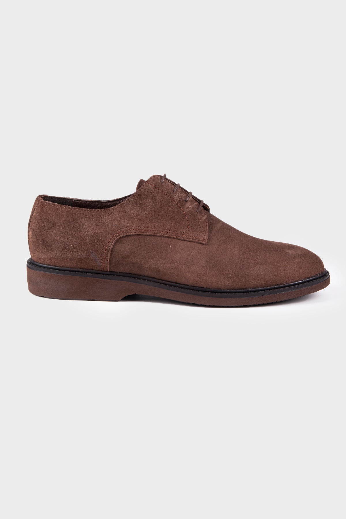 Casual 100% Genuine Leather Mink Lace-Up Shoes - SAYKI