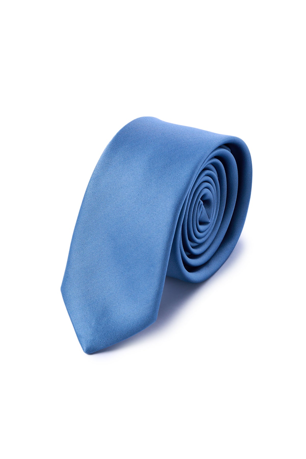 Casual 2.36 Inches Blue Tie - SAYKI - 8682819705417