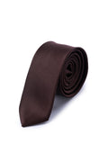 Casual 2.36 Inches Brown Tie