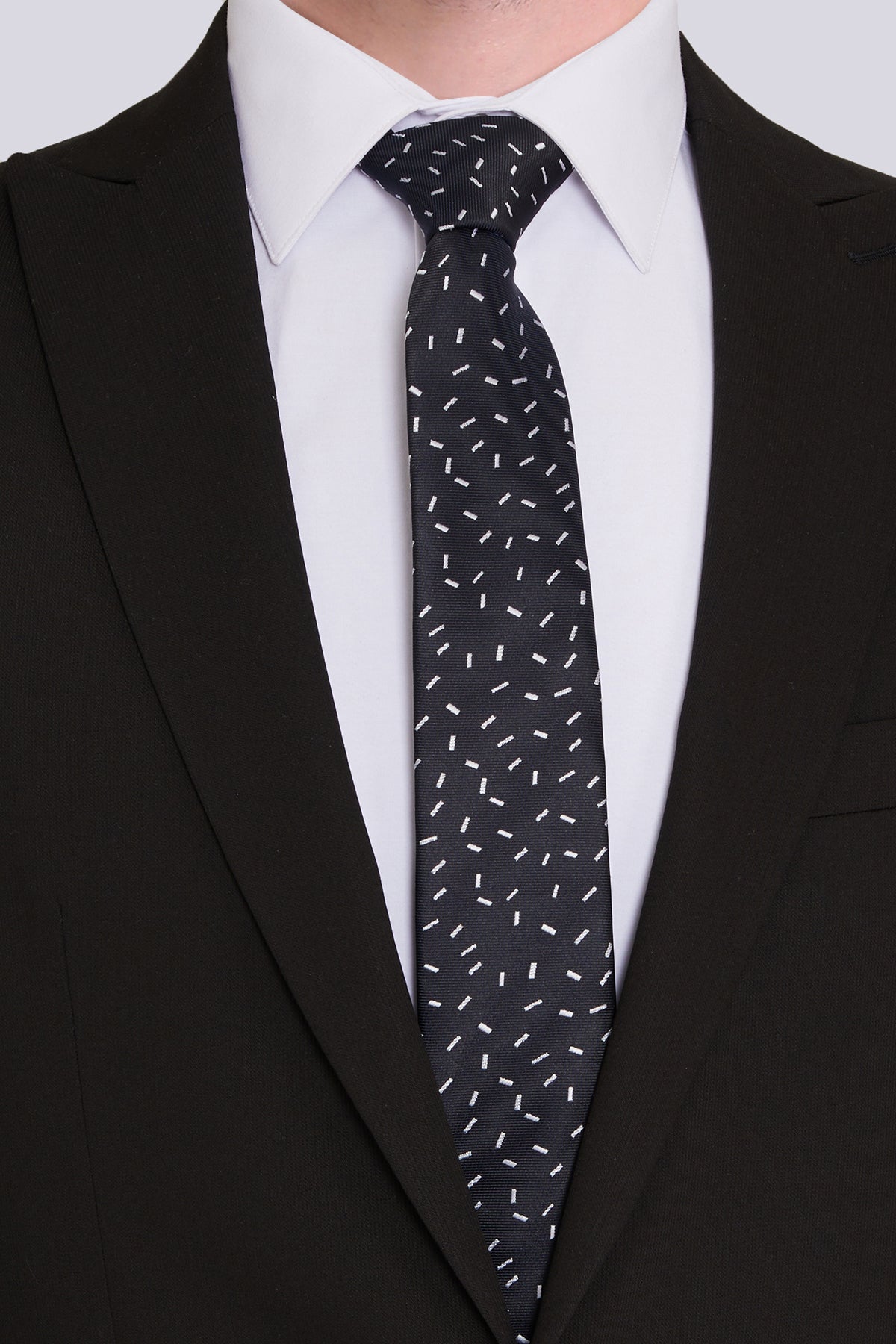 Casual 2.5-inch Micro Confetti Slim Tie - MIB