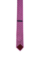 Casual 2.5-inch Pink Slim Floral Tie - MIB