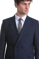 Casual 2.5-inch Slim Black Tie Navy 19 - SAYKI